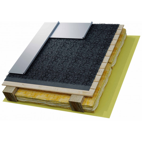 Покрівельна мембрана під фальцеву покрівлю Eurovent Metallic 450