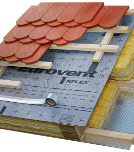 Покрівельна алюмінізована мембрана Eurovent Rflex 160