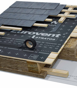 Покрівельна мембрана з клейовою стрічкою Eurovent Stratos Sk2 210