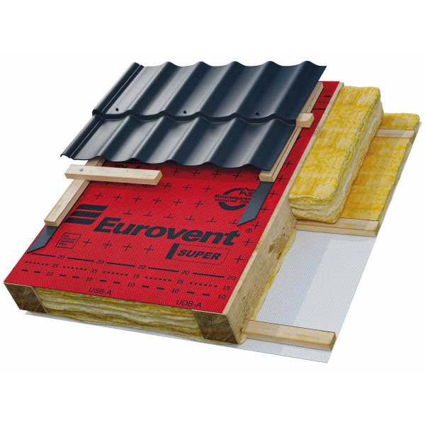 Покрівельна  мембрана Eurovent Super 170