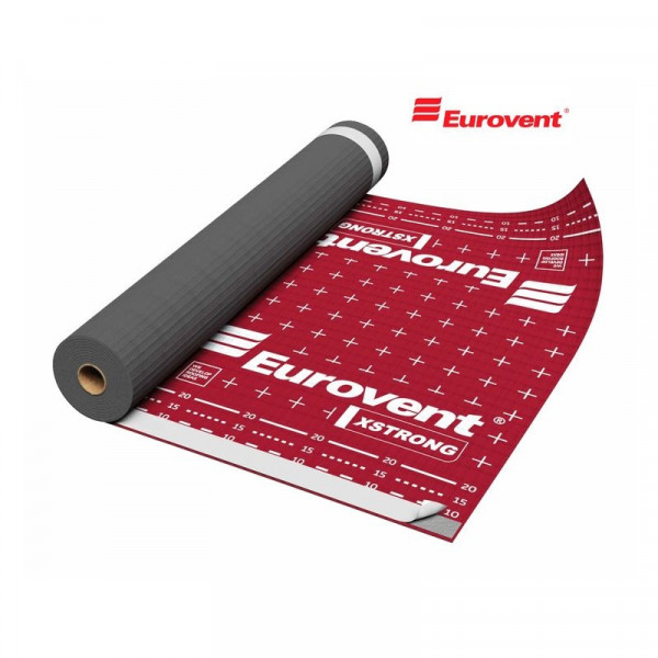Покрівельна мембрана з клейовою стрічкою Eurovent X-Strong Sk2 250
