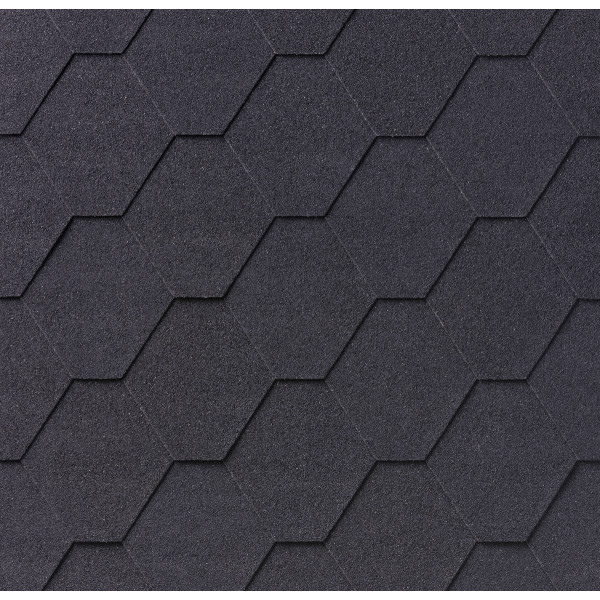Бітумна черепиця IKO Armourshield Plus 01 Black