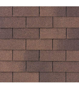 Бітумна черепиця IKO Superglass 3TAB 53 Autumn Brown