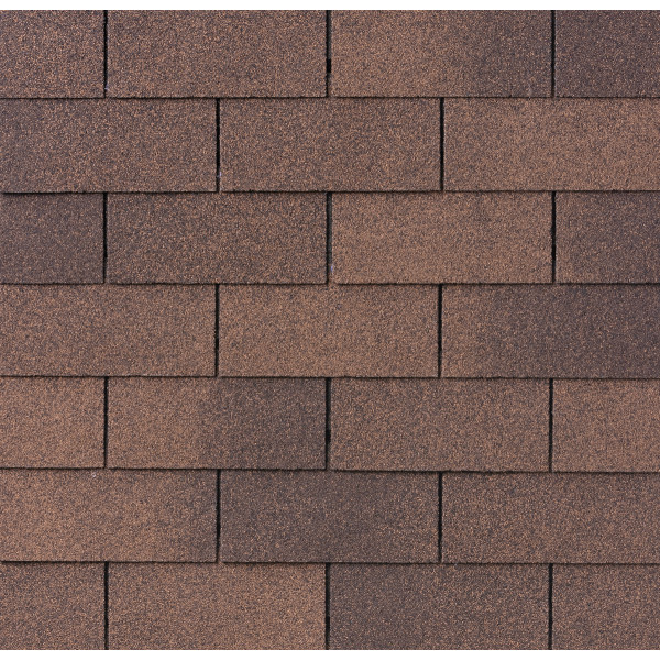 Бітумна черепиця IKO Superglass 3TAB 53 Autumn Brown