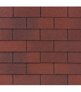 Бітумна черепиця IKO Superglass 3TAB 55 Riviera Red