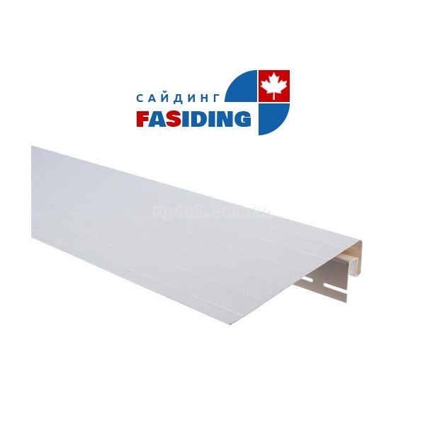 Планка J-фаска Fasiding колір Білий