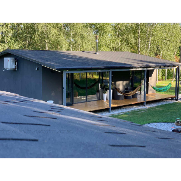 Бітумна черепиця Katepal Rocky чорний