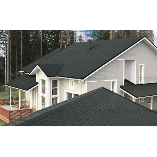 Бітумна черепиця Katepal Rocky чорний