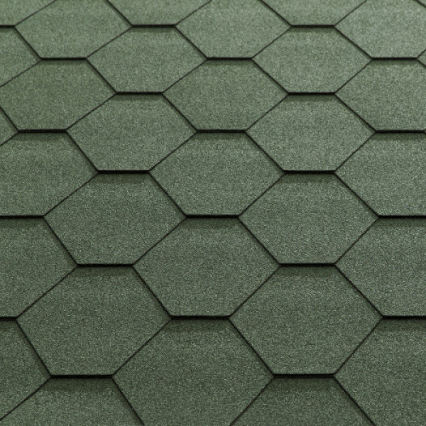 Бітумна черепиця Katepal Klassic KL Зелений