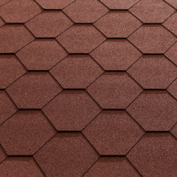 Бітумна черепиця Katepal Klassic KL Червоний