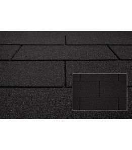Бітумна черепиця Katepal 3T чорний