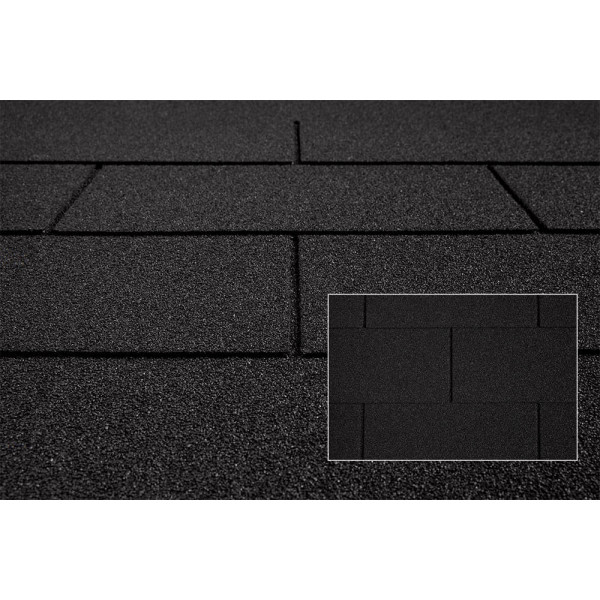 Бітумна черепиця Katepal 3T чорний