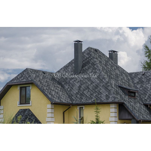 Бітумна черепиця Katepal Jazzy сірий