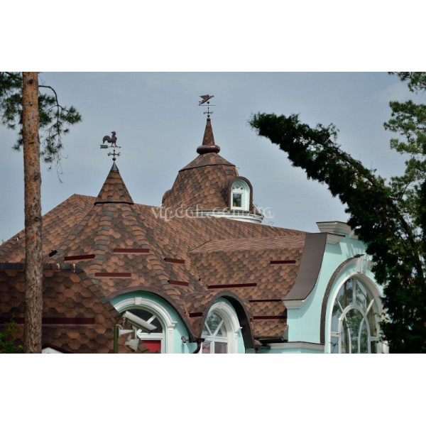 Бітумна черепиця Katepal Jazzy мідний