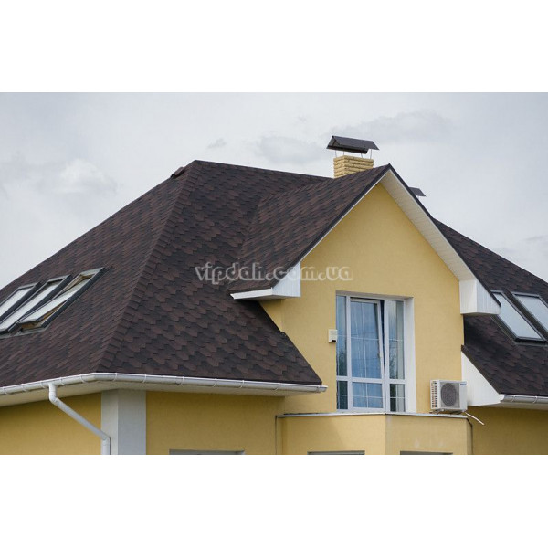 Бітумна черепиця Katepal Jazzy коричневий