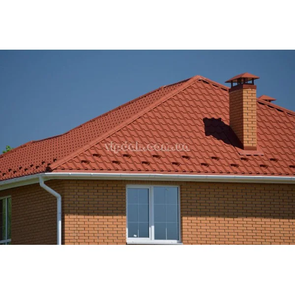 Металочерепиця Ретро 0,50 мм Voestalpine Австрія матова в