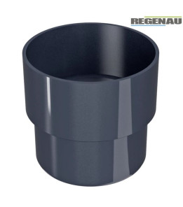 З'єднувач труби Regenau Ø100 колір Графітовий