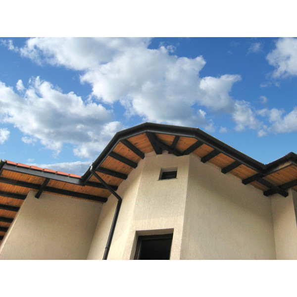 Труба Regenau Ø80 довжина 3м колір Графітовий