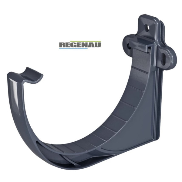 Тримач ринви пластиковий Regenau Ø125 колір Графітовий