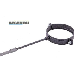 Держатель трубы металлический Regenau Ø100 L-100 цвет Графитовый