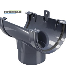 Лійка ринви Regenau Ø125/100 колір Графітовий