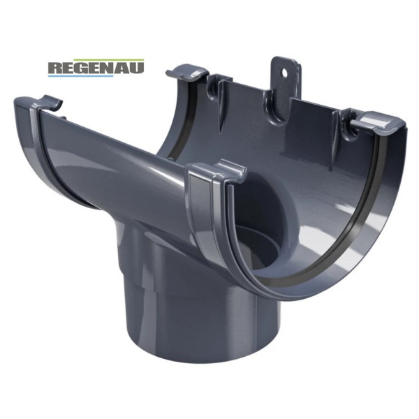 Лійка ринви Regenau Ø125/100 колір Графітовий