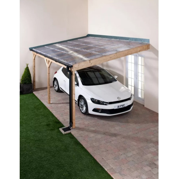 Лист ПВХ Marvec, бронзовий 2*0,9 м. трапеція 0,8 мм