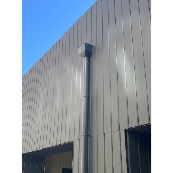 Горло ринви PROFiL Ø130 колір Коричневий