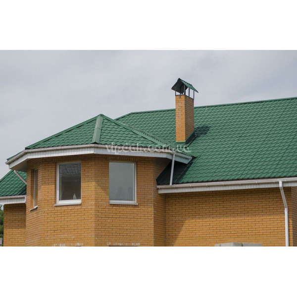 Металочерепиця Шафір Прушиньскі 0,45 мм Arcelor Польща глянець