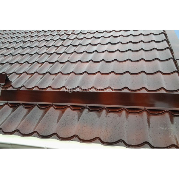 Металочерепиця Класик Китай 0,45мм стигла вишня 3005 мат розмір під замовлення