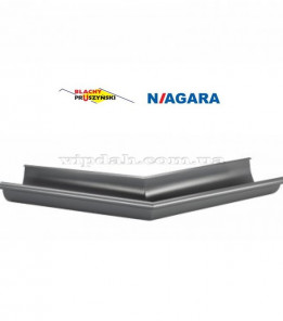 Кут ринви зовнішній 135° Niagara Ø190 колір Сріблястий