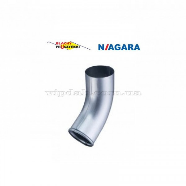 Злив Niagara 60 грд. Ø90 колір Сріблястий