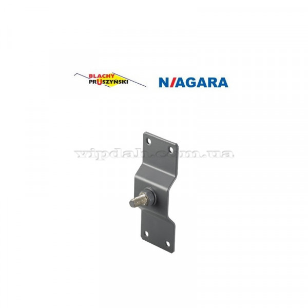 Лапка до хомуту труби Niagara колір Сріблястий