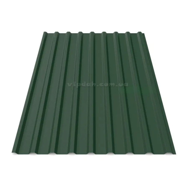 Профнастил покрівельний ПК-20 Україна 0,40мм стигла вишня 3005 мат розмір під замовлення