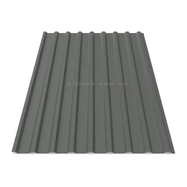 Профнастил покрівельний ПК-20 Україна 0,40мм стигла вишня 3005 мат розмір під замовлення