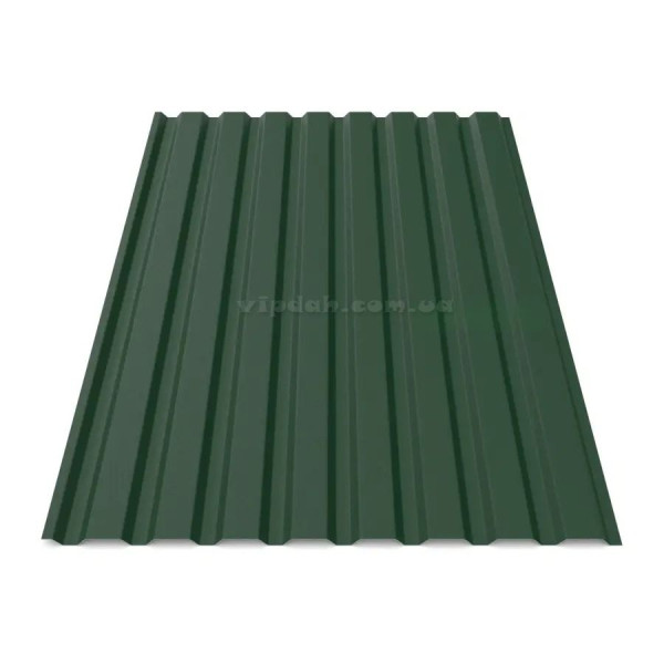 Профнастил стіновий ПС-20 Україна 0,40мм графіт 7024 мат розмір під замовлення