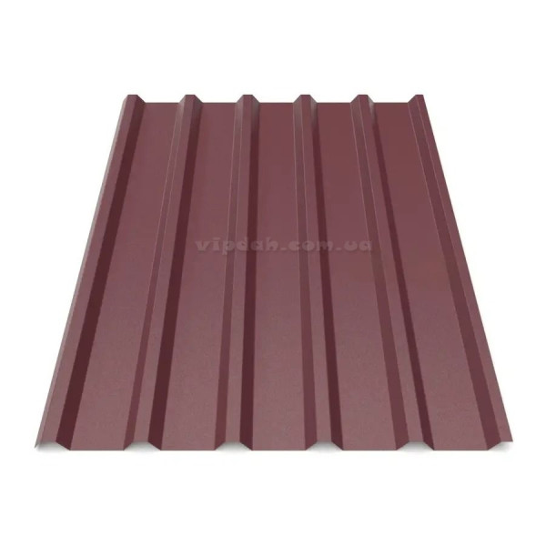 Профнастил ПК-35 Україна 0,45мм темно-зелений 6005 мат розмір під замовлення