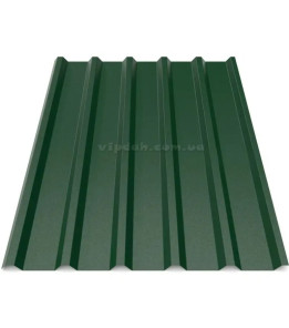 Профнастил ПК-35 Україна 0,45мм темно-зелений 6005 мат розмір під замовлення