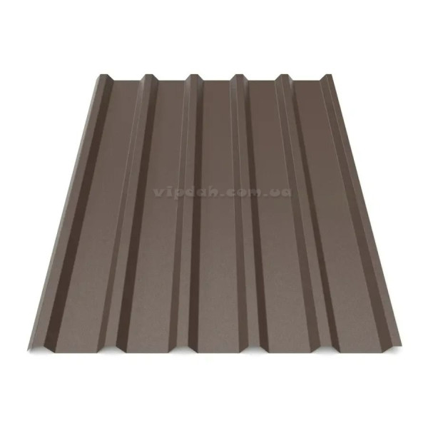 Профнастил ПК-35 Україна 0,45мм темно-зелений 6005 мат розмір під замовлення