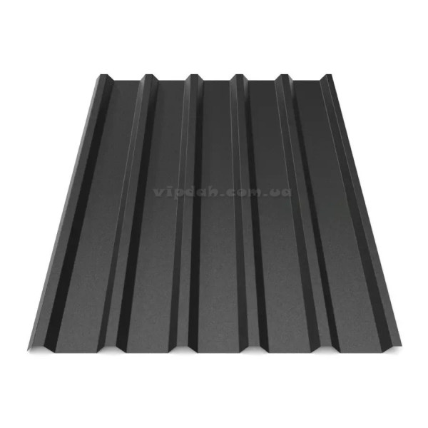 Профнастил ПК-35 Україна 0,45мм темно-зелений 6005 мат розмір під замовлення