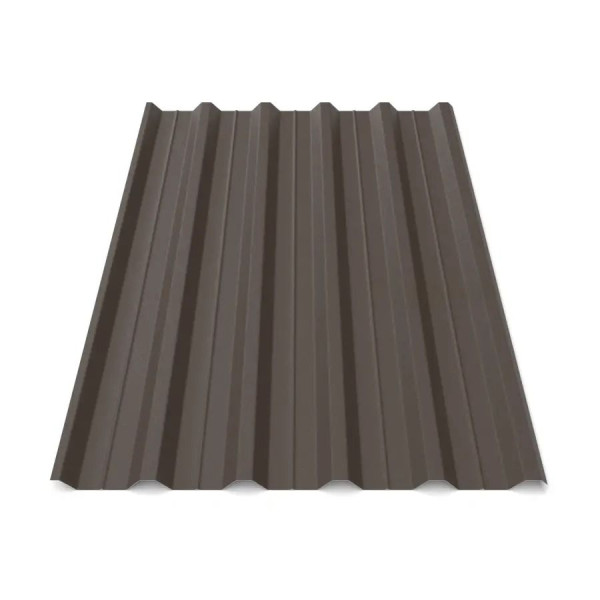 Профнастил ПК-45 Україна 0,45мм антрацит 7016 мат розмір під замовлення