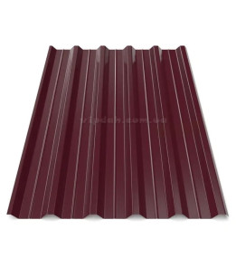 Профнастил покрівельний ПК-45 Китай 0,45мм стигла вишня 3005 глянець розмір під замовлення