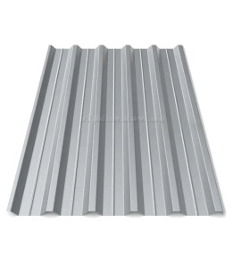 Профнастил покрівельний ПК-45 Китай 0,40мм металік 9006 розмір під замовлення