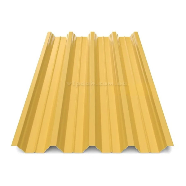 Профнастил покрівельний ПК-57 Китай 0,45мм темно-зелений 6005 глянець розмір під замовлення