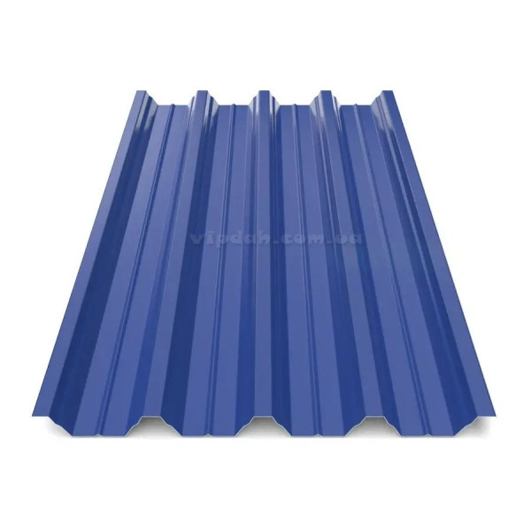 Профнастил покрівельний ПК-57 Китай 0,45мм темно-зелений 6005 глянець розмір під замовлення