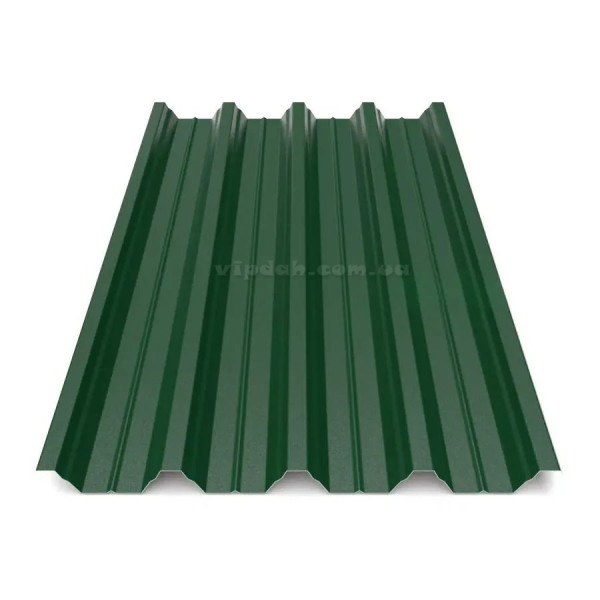 Профнастил ПК-57 Корея 0,45мм чорний 9005 мат розмір під замовлення