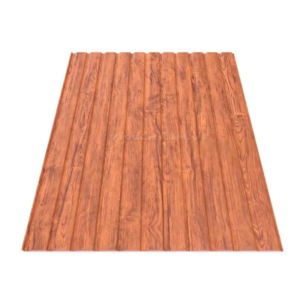 Профнастил ПС-10 Китай 0,40мм стигла вишня 3005 глянець розмір під замовлення