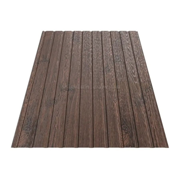 Профнастил С-8 под дерево 0,40мм Сосна 3D размер под заказ