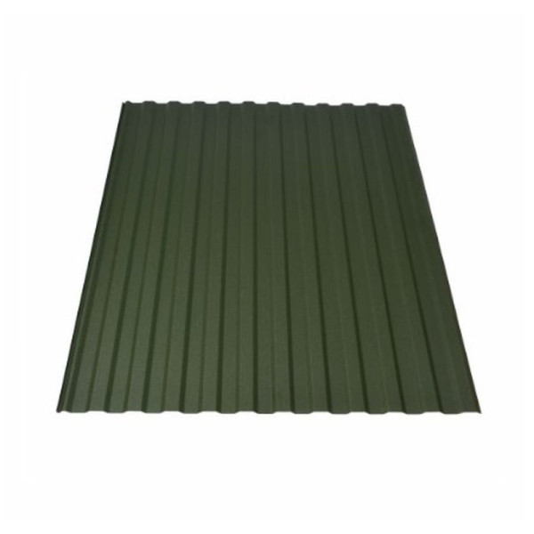 Профнастил двосторонній Т-14 Італія 0,45 мм чорний 9005 мат розмір під замовлення