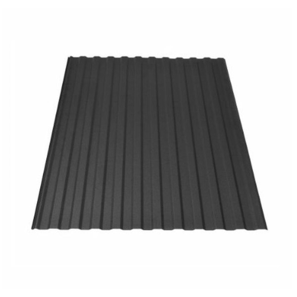 Профнастил двосторонній Т-14 Італія 0,45 мм чорний 9005 мат розмір під замовлення